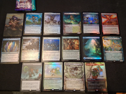 Magic the Gathering Lorwyn Eclipse Collector's Booster Full Contents Lot of 15 - Image 1