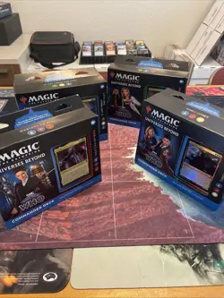 Magic the Gathering MTG Dr. Who Complete Commander 4-Deck-Set Sealed - Image 1