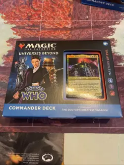 Magic the Gathering MTG Dr. Who Complete Commander 4-Deck-Set Sealed - Image 2
