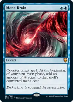 MTG Mana Drain, NM-Mint, English Commander Legends - Image 1