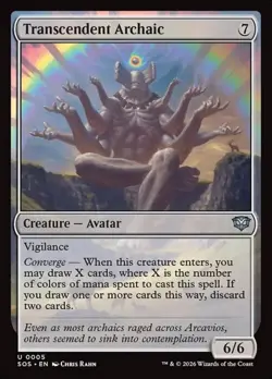 Transcendent Archaic SOS NM MTG - Image 1