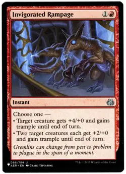 Invigorated Rampage - The List Reprints - Mystery Booster 2 - MTG - NM/M - Image 1