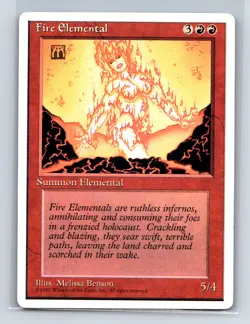 Fourth Edition Fire Elemental - Image 1