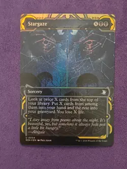 Stargaze Borderless Secrets of Strixhaven Mystical Archive Foil 34 MTG - Image 1
