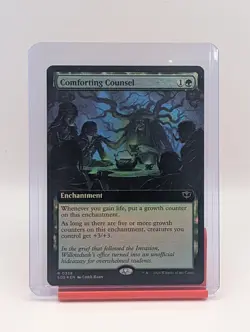 Comforting Counsel [Extended Art Foil] #338 Magic Secrets of Strixhaven - Image 1