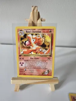 Pokemon TCG - Blaine's Charmander/Charmeleon 1st Edition GYM Challenge 31/132 - Image 2