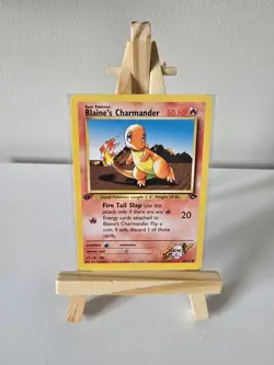 Pokemon TCG - Blaine's Charmander/Charmeleon 1st Edition GYM Challenge 31/132 - Image 4