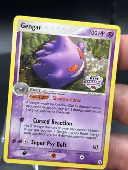 Gengar Gym Challenge Stamp 5/92 - ex Legend Maker 2005 Pokemon NM ZQ1 - Image 2
