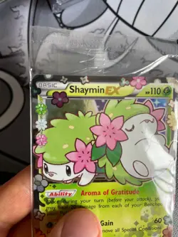 Shaymin EX XY148 XY Pokemon Black Star Promo Sealed - Image 3
