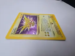 Pokemon Game TCG 1999 Fossil Zapdos RARE 30/62 GEM - Image 5