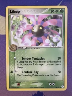 Pokemon Trading Card - EX Legend Maker: Lileep 56/92 - Image 1