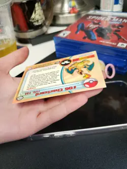 Vintage 2000 Topps CHARIZARD Pokemon #06 TV Animation Series Black Logo NM - Image 5