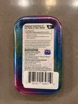 Prismatic Evolutions Mini Tin - Glaceon Art - Sealed Brand NEW - Pokemon TCG 🔥 - Image 2