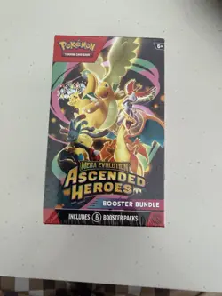 2026 Pokemon TCG Mega Evolution Ascended Heroes Booster Bundle (Sealed) - Image 1