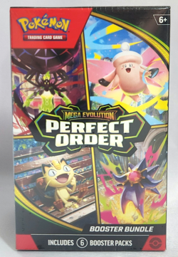 2026 Pokemon TCG Mega Evolution Perfect Order Booster Bundle New Factory Sealed - Image 1