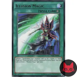 Yugioh Illusion Magic TDIL-EN058 Rare NM - Image 1