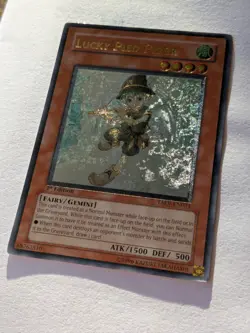 YuGiOh Lucky Pied Piper TAEV-EN021 1st Edition Ultimate Rare NM - Image 2