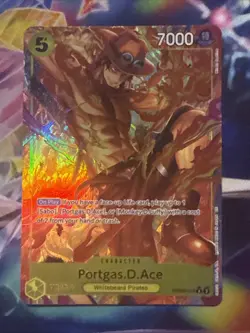 1x Portgas.D.Ace - PRB02-018 Alt Art “The Best” Vol 2. ENGLISH Mint - Image 1