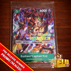 Eustass "Captain" Kid OP-07 Pre-Release Tournament Winner SEALED P-067 One Piece - Image 1