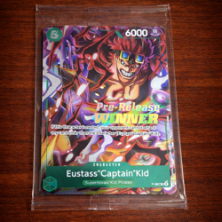 Eustass "Captain" Kid OP-07 Pre-Release Tournament Winner SEALED P-067 One Piece - Image 3