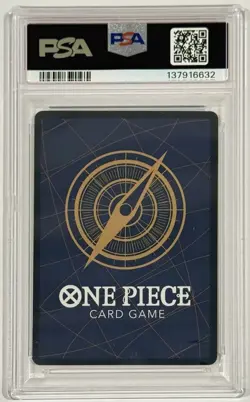 2022 One Piece Trafalgar Law OP01-047 Alternate Art Errata PSA 10 GM English - Image 2