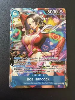 One Piece - Boa Hancock EB03-026 (SR) Alt Art Heroines Edition English NM/M- TCG - Image 1