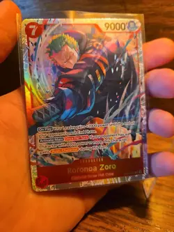 One Piece TCG Roronoa Zoro SR Foil OP15/EB04 English NM 💎 - Image 4