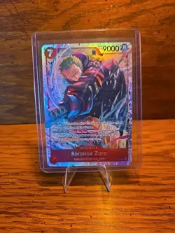 One Piece TCG Roronoa Zoro SR Foil OP15/EB04 English NM 💎 - Image 5
