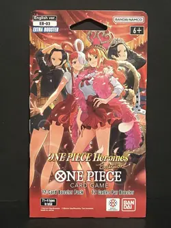 BANDAI ONE PIECE HEROINES EDITION EB-03 SLEEVED BOOSTER PACK LOT OF 5 IN STOCK! - Image 3
