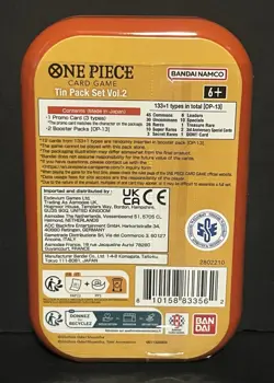 BANDAI ONE PIECE MINI TIN VOL 2 OP-13 MONKEY D LUFFY FACTORY SEALED IN STOCK! - Image 3