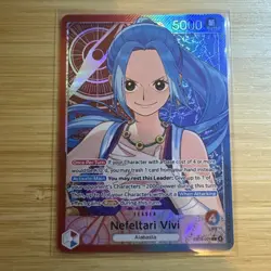 One Piece CCG Nefeltari Vivi EB03-001 Leader Alt Art (English) - Image 1