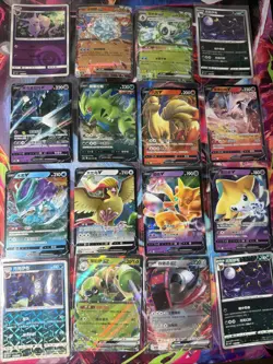Pokemon 16 Card Lot nm V Max Mega SR Amazing Ex HOLO Rare Hits Only D36 - Image 1