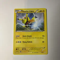 Pikachu Libre 14/30 Non-Holo XY Trainer Kit Pokemon Card TCG LP - Image 1