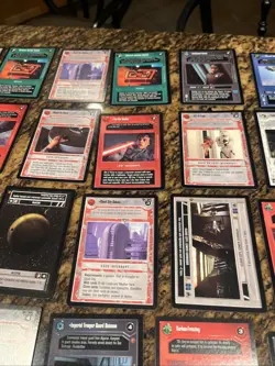 112 Decipher 1996 & 1997 Star Wars Card Lot Unplayed Cards - Image 4