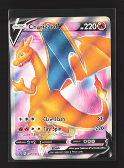 Pokemon SWSH: Sword & Shield Promo Cards #SWSH050 Promo,Holo Charizard V - Image 1