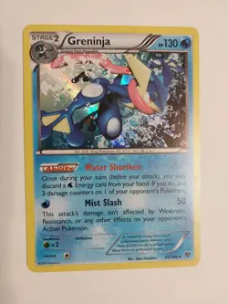 Greninja 41/146 Reverse Holo Rare XY Base Set Pokemon Card 2014 - Image 1