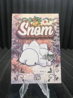 Snom #19 - Star Holo - Prisma Christmas Cards 2025 - Pokemon - Image 1