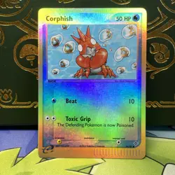 Corphish 54/97 EX Dragon Reverse Holo Common LP Pokemon Card - Image 1