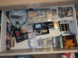 Pokemon Set 1200+ Cards, With Various Collectors Boxes, Mats, Pins, And More - Image 1