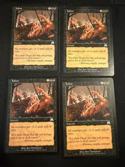x4 Infest [Onslaught] 4x Magic MTG Cards LP - Image 1