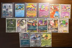 Pokemon TCG EX/GX Foil Card Lot 15 cards + tons of bulk cards! - Image 1