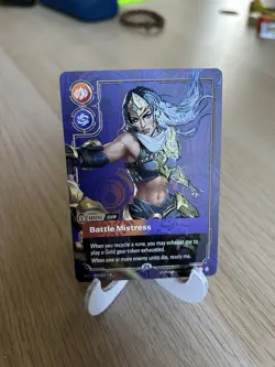 Riftbound Sivir, Battle Mistress Metal Card - Image 1