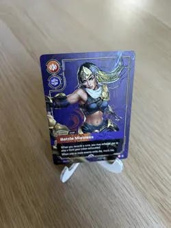 Riftbound Sivir, Battle Mistress Metal Card - Image 2