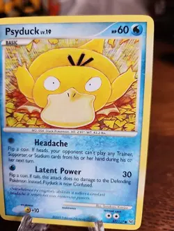 Psyduck 87/127 Platinum Regular 2009 LP Pokemon TCG card - Image 3