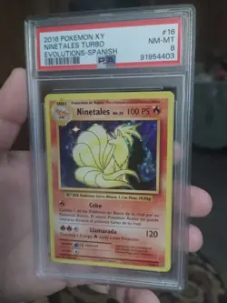 NINETALES - HOLO - PSA 9 - 2016 Pokemon XY EVOLUTIONS - #15 - Image 1