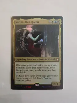 Magic The Gathering, Varina, Lich Queen, Commander 2018, Foil - Image 1