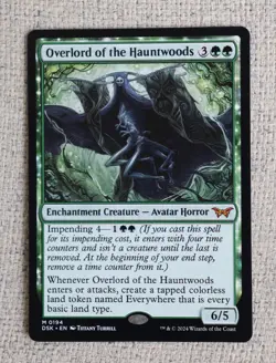 Overlord of the Hauntwoods M Duskmourn: House of Horror 194 NM - Image 1