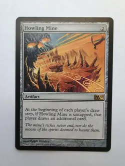 MTG Howling Mine (M10) Core Set 2010 Regular Rare 211/249 - Image 1