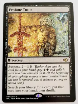MTG Profane Tutor - Modern Horizons 2 - NM - Image 1