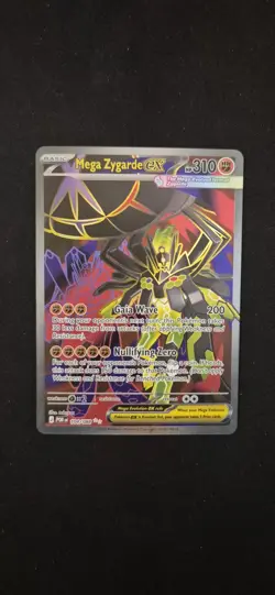 Mega Zygarde ex 104/088 Ultra Rare Perfect Order Pokemon NM/M - Image 1